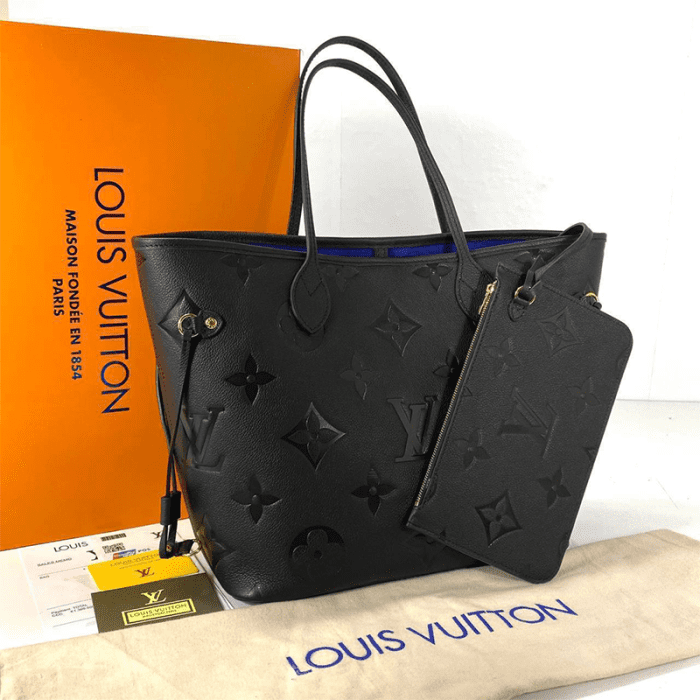 Louis Vuitton Neverfull MM Oversize Empreinte Orta Boy - Görsel 2