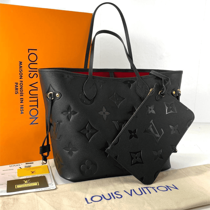 Louis Vuitton Neverfull MM Oversize Empreinte Orta Boy - Görsel 1