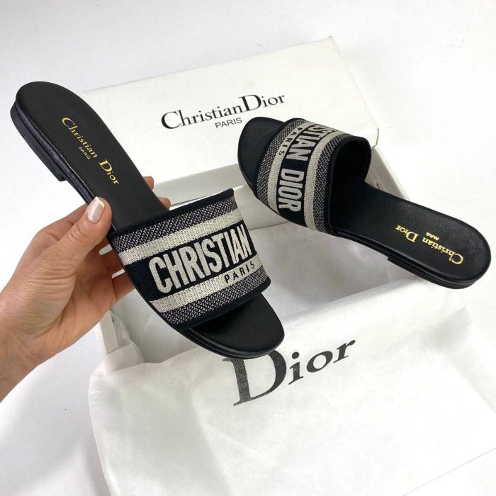 Christian Dior Dway Mule Kadın Terlik - Görsel 1
