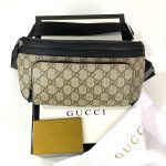 Gucci Supreme Eden Belt Bag Hakiki Deri Bel Çantası