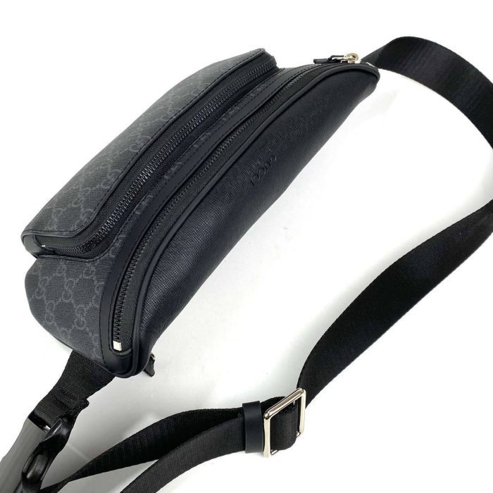 Gucci Supreme Eden Belt Bag Hakiki Deri Bel Çantası - Görsel 2