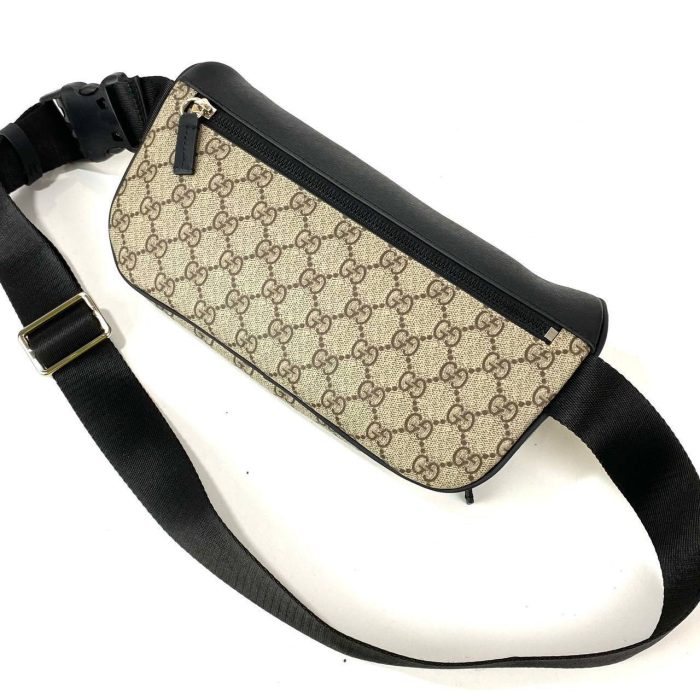 Gucci Supreme Eden Belt Bag Hakiki Deri Bel Çantası - Görsel 3