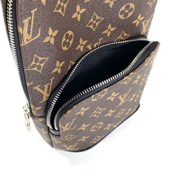 Louis Vuitton Avenue Sling Canvas Erkek Omuz Çantası - Görsel 8