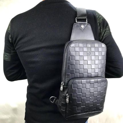Louis Vuitton Avenue Sling Empreinte Erkek Omuz Çantası
