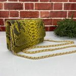 Chanel Classic WOC Bag Python Deri Kadın Çanta - Görsel 2