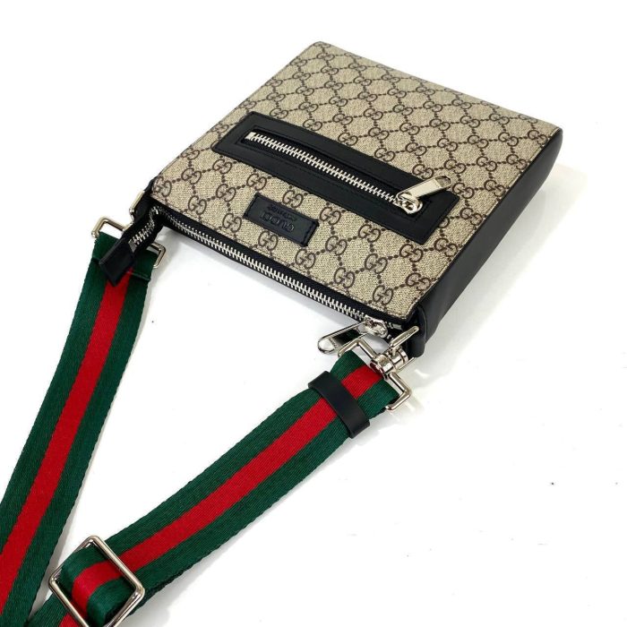 Gucci Black Small Messenger Postacı Çantası - Görsel 2