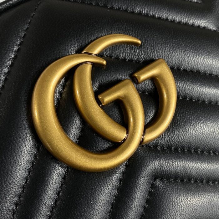 Gucci Marmont Messenger Bag Kadın Postacı Çanta - Görsel 5