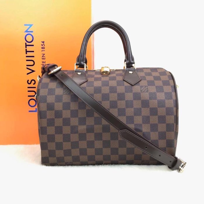 Louis Vuitton Bandouliere Speedy 30 Kadın Çanta - Görsel 1