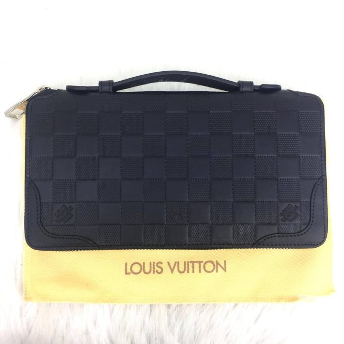 Louis Vuitton Daily Organiser İnfini Unisex El Çantası-Cüzdan - Görsel 1