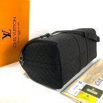 Louis Vuitton Keepall Bandoulier İnfini Seyahat Valizi - Görsel 4