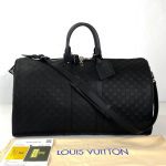 Louis Vuitton Keepall Bandoulier İnfini Seyahat Valizi