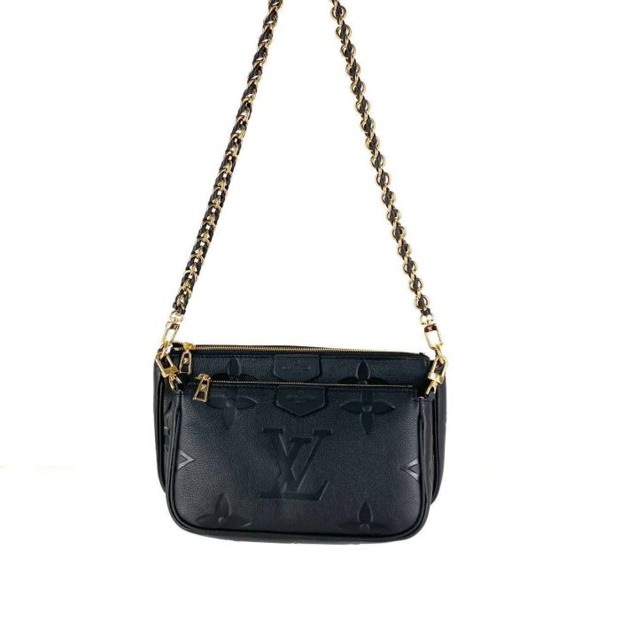 Louis Vuitton Multi Pochette Accessoires Oversized Empreinte Kadın Çanta - Görsel 5