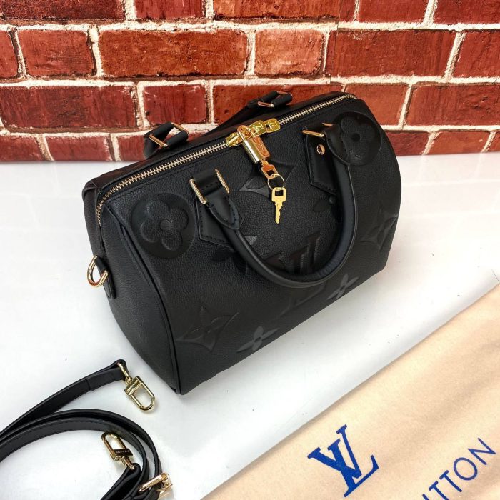 Louis Vuitton Bandouliere Oversized Empreinte Speedy 25 - Görsel 2