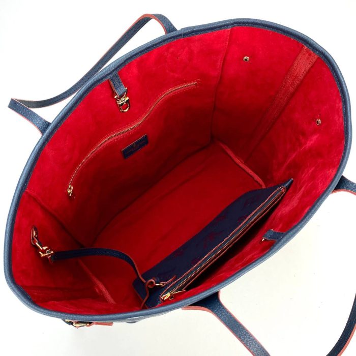 Louis Vuitton Neverfull MM Oversize Empreinte Orta Boy Kadın Çanta - Görsel 5