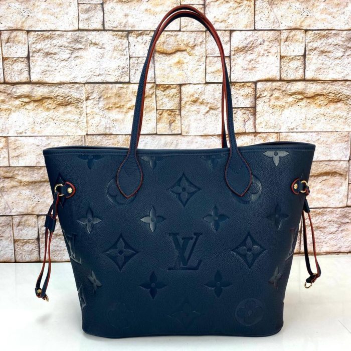 Louis Vuitton Neverfull MM Oversize Empreinte Orta Boy Kadın Çanta - Görsel 6