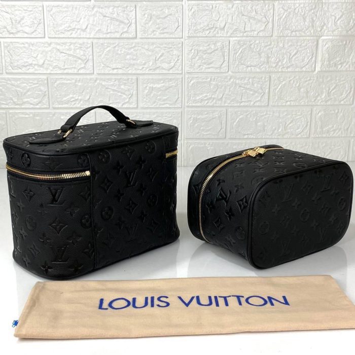 Louis Vuitton Nice BB & Mini Empreinte Hakiki Deri Kadın Çanta - Görsel 3