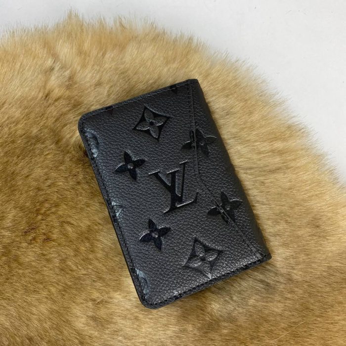 Louis Vuitton Pocket Organiser Hakiki Deri Kartlık - Görsel 4