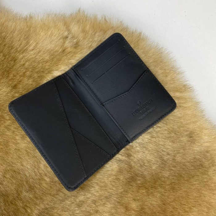 Louis Vuitton Pocket Organiser Hakiki Deri Kartlık - Görsel 3