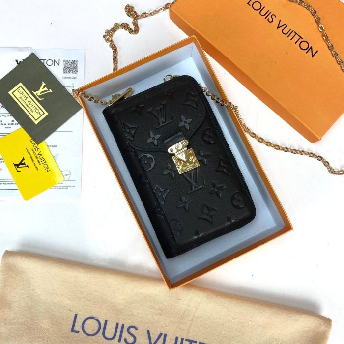 Louis Vuitton Vertical Zippy Wallet Metis Telefon Kılıfı ve Cüzdan  - Görsel 2