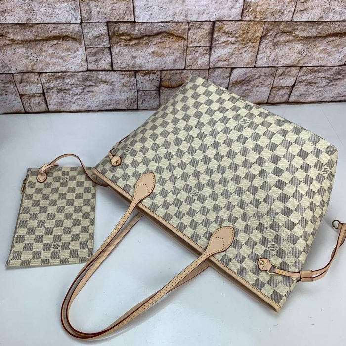 Louis Vuitton Neverfull MM Orta Boy Kadın Çanta - Görsel 3