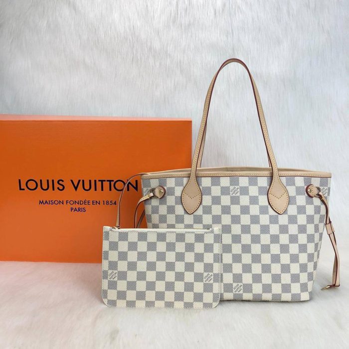 Louis Vuitton Neverfull MM Orta Boy Kadın Çanta - Görsel 1