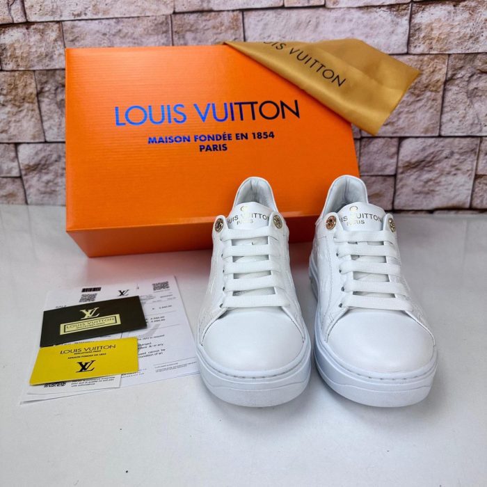 Louis Vuitton Time-Out Sneaker Hakiki Deri Erkek Ayakkabı - Görsel 2