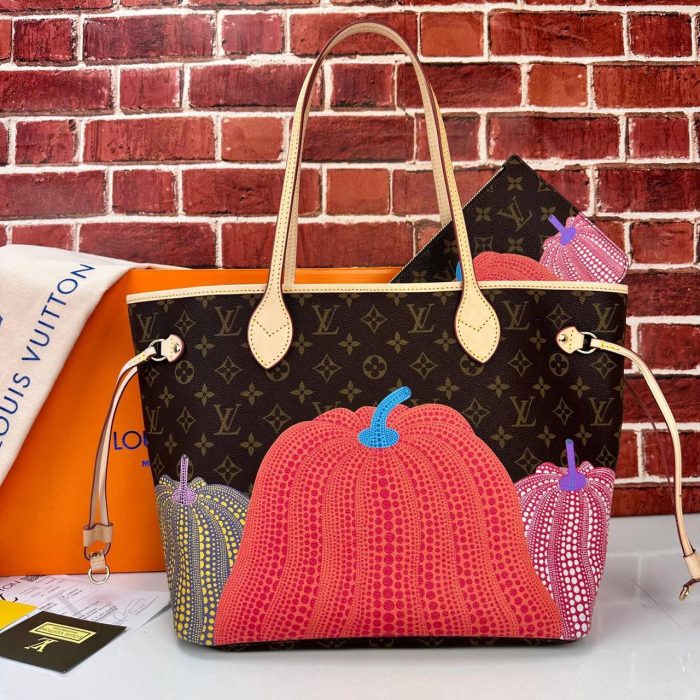 louis-vuitton-yk-neverfull-mm-kadin-canta Louis Vuitton YK Neverfull MM Kadın Çanta - Görsel 1