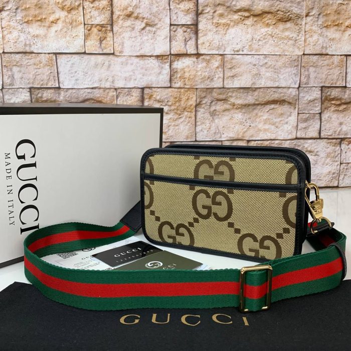 gucci-jumbo-gg-mini-bag-hakiki-deri-postaci-canta-12 Gucci Jumbo GG Mini Bag Hakiki Deri Postacı Çanta - Görsel 1