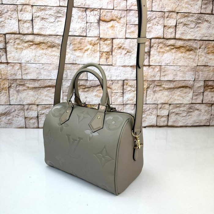 Louis Vuitton Bandouliere Oversized Empreinte Speedy 25 - Görsel 2