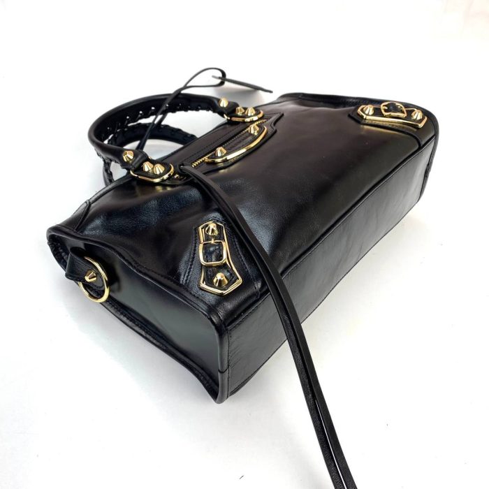 Balenciaga Classic City Bag %100 Hakiki Deri Bayan Çanta - Görsel 3
