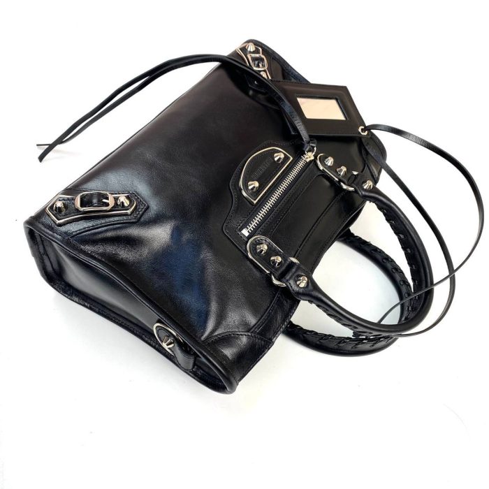 Balenciaga Classic City Bag %100 Hakiki Deri Bayan Çanta - Görsel 6