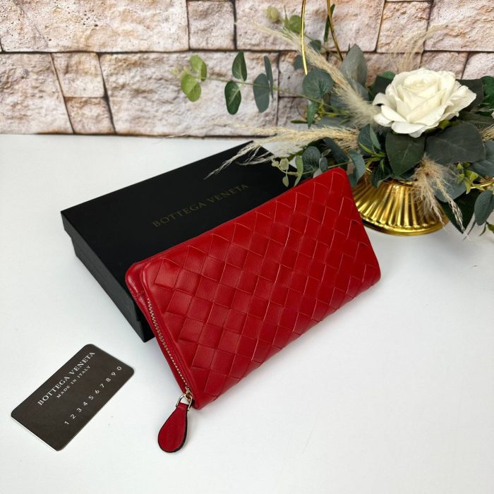 Bottega Veneta Zip Around Handle Wallet - Görsel 1