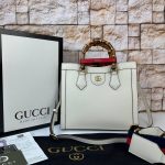 Gucci Diana Small Tote Bag Hakiki Deri Kadın Çanta - Görsel 16