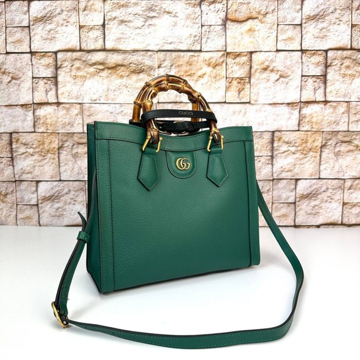Gucci Diana Small Tote Bag Hakiki Deri Kadın Çanta - Görsel 28