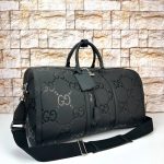 Gucci Jumbo GG Duffle Luggage Bag - Görsel 3