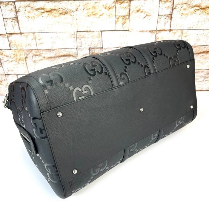 Gucci Jumbo GG Duffle Luggage Bag - Görsel 4
