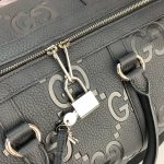 Gucci Jumbo GG Duffle Luggage Bag - Görsel 7
