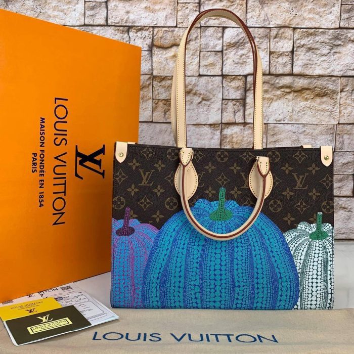 Louis Vuitton LVxYK OnTheGo MM Orta Boy Kadın Çanta - Görsel 1