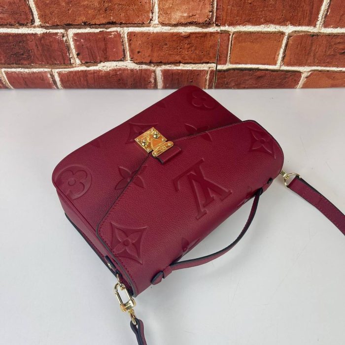 Louis Vuitton Metis Pochette Empreinte Hakiki Deri Kadın Çanta - Görsel 8