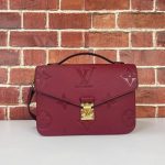 Louis Vuitton Metis Pochette Empreinte Hakiki Deri Kadın Çanta - Görsel 5