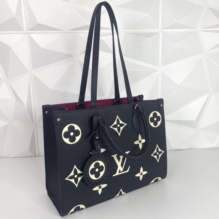 Louis Vuitton OnTheGo Bicolour Gradient MM Empreinte Kadın Çanta - Görsel 4
