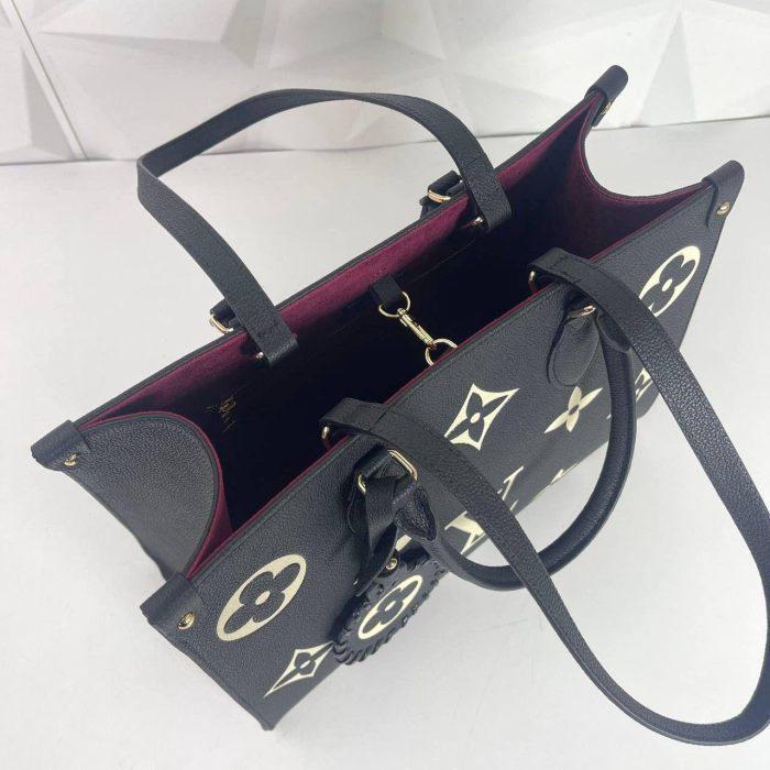 Louis Vuitton OnTheGo Bicolour Gradient MM Empreinte Kadın Çanta - Görsel 6