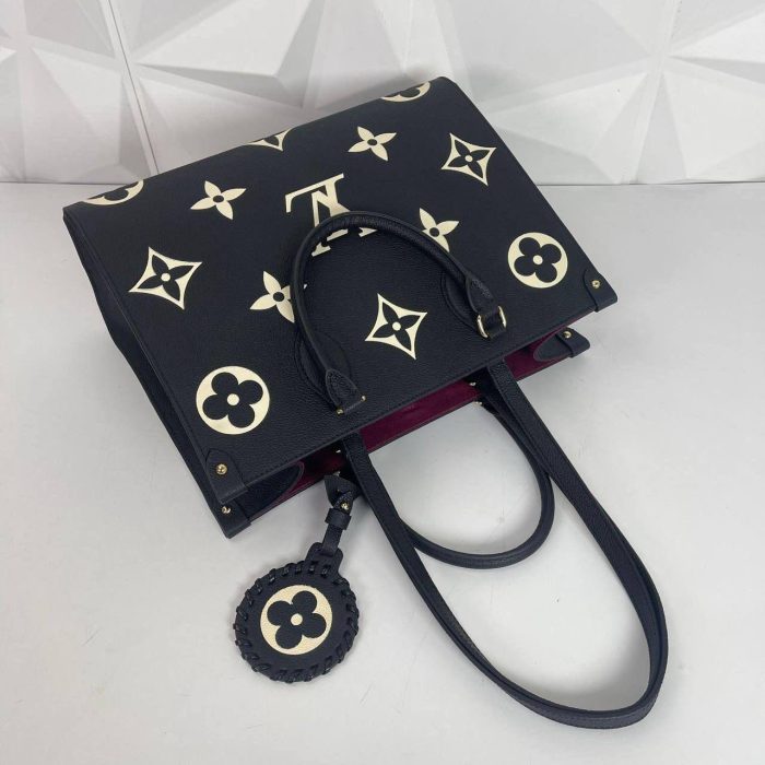 Louis Vuitton OnTheGo Bicolour Gradient MM Empreinte Kadın Çanta - Görsel 5
