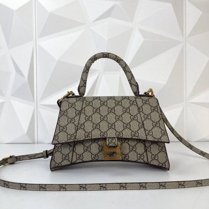 Gucci Balenciaga The Hacker Project Hourglass Small Top Handle Bag - Görsel 4