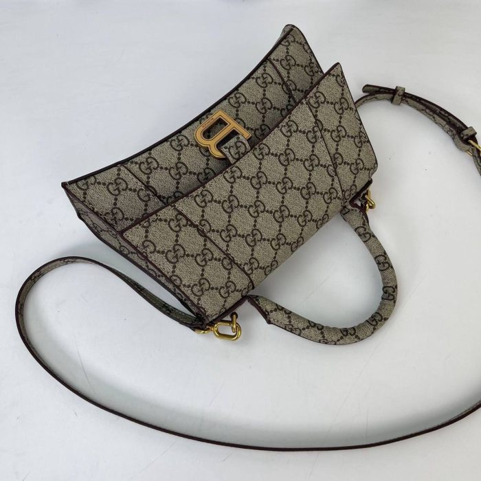 Gucci Balenciaga The Hacker Project Hourglass Small Top Handle Bag - Görsel 7